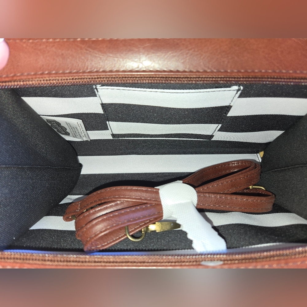 Spirit Beetlejuice Brown Handbook Crossbody Bag - Picture 5 of 5